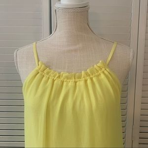 Emma & Michele Drawstring Neckline Dress